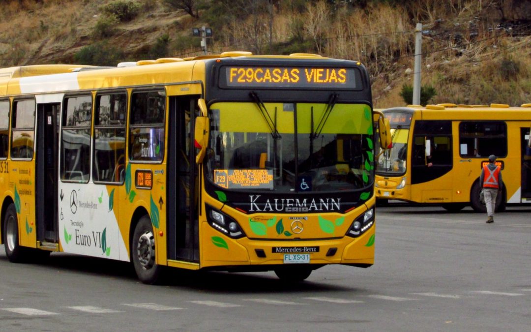 Los mejores buses del Transantiago están en el barrio alto, ¿mito o realidad?