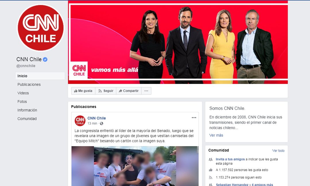 Análisis del perfil de Facebook de CNN Chile