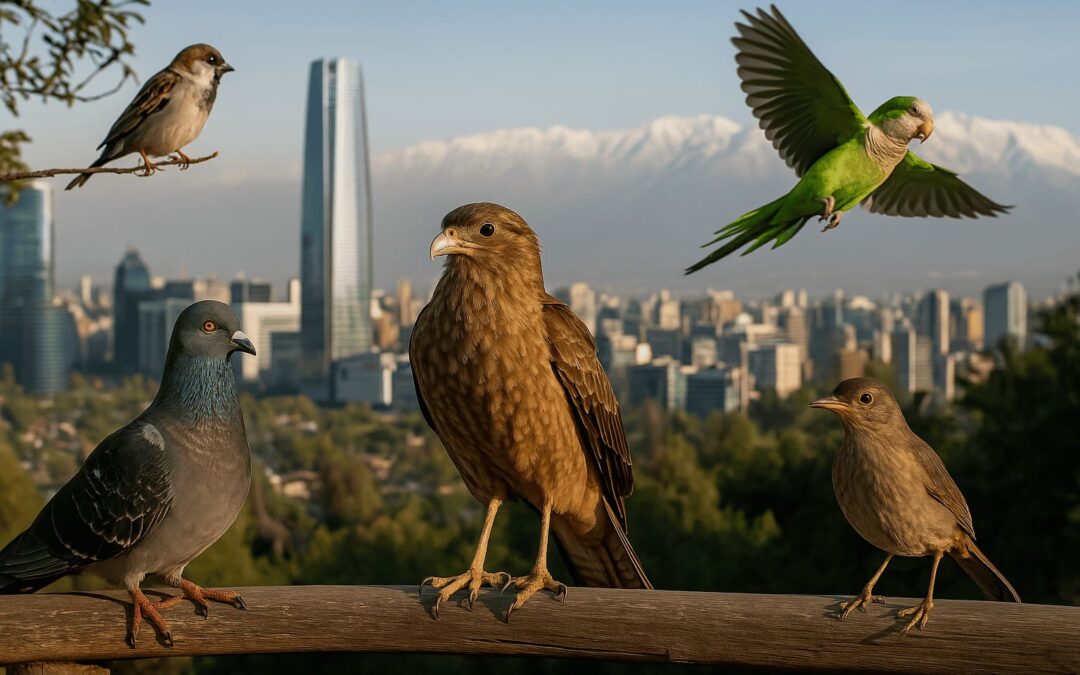 Ciudad alada: convivir, observar y cuidar las aves urbanas en Santiago